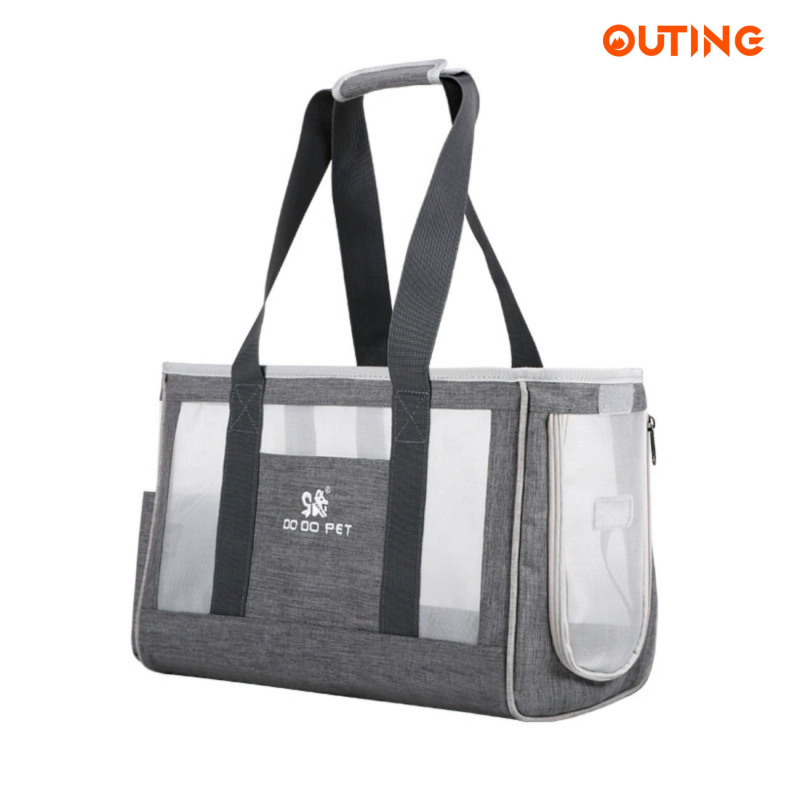 寵物手提包(大碼)│外出便攜│斜挎手提包│貓狗同行背包│透氣大容量│洗貓袋