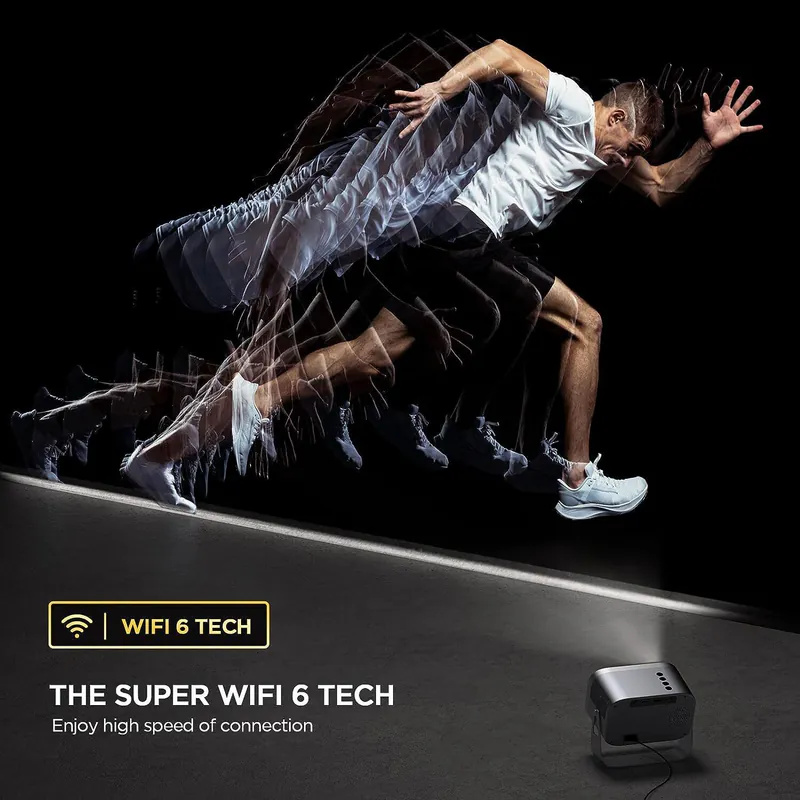 MEDIACUBE K6 全高清 1080P LED 投影機 3500流明 ANDROID11 藍芽5.2 支援4K