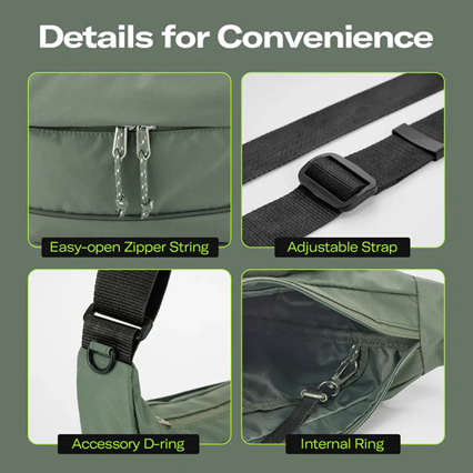 Branden 防盜旅行斜揹袋 Safe Cross Body Bag S Branden 防盜旅行斜揹袋 Safe Cross Body Bag S