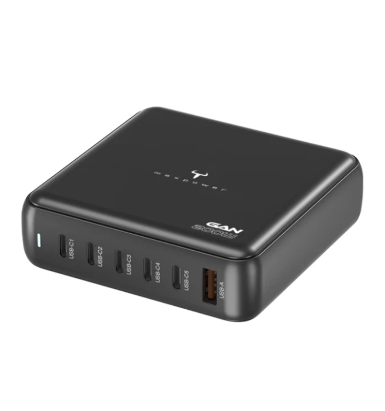 2the Max 牛魔王 Maxpower 200W 6位 GaN USB 充電器 TF260XJ