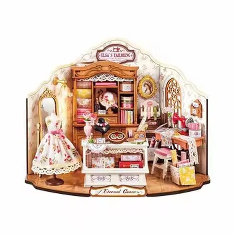 Rolife Elsa's 裁縫鋪 手工藝術屋 3D 微縮模型 DG178 Rolife Elsa's 裁縫鋪 手工藝術屋 3D 微縮模型 DG178
