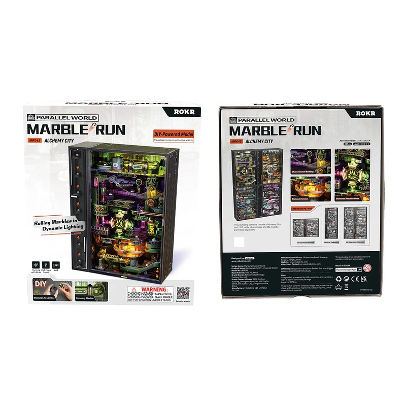ROKR 平行世界 煉金城 Alchemy City 大理石跑道 3D立體拼圖模型 MR04S ROKR 平行世界 煉金城 Alchemy City 大理石跑道 3D立體拼圖模型 MR04S
