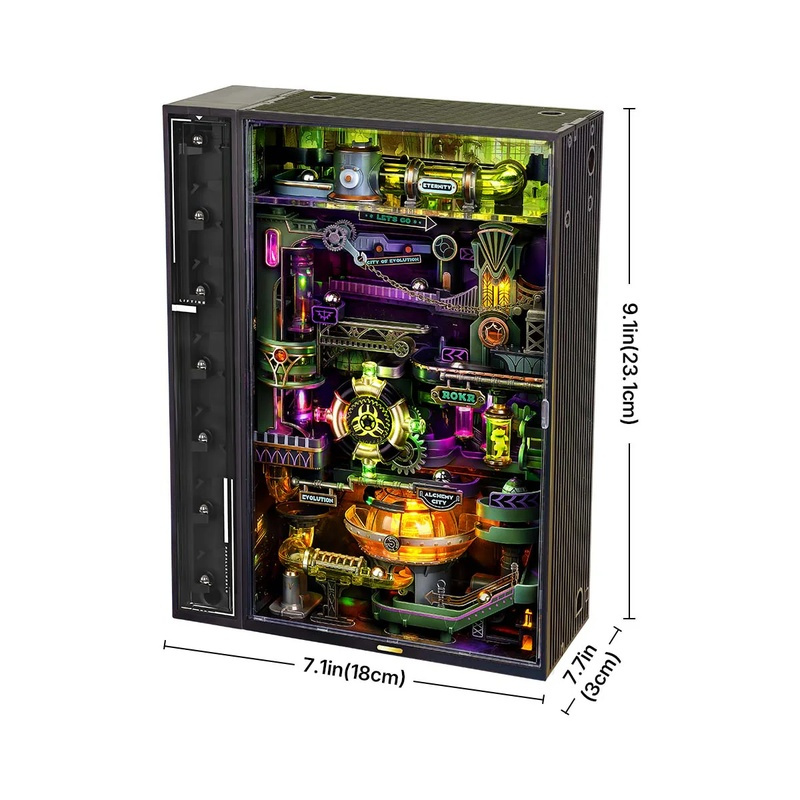 ROKR 平行世界 煉金城 Alchemy City 大理石跑道 3D立體拼圖模型 MR04S ROKR 平行世界 煉金城 Alchemy City 大理石跑道 3D立體拼圖模型 MR04S