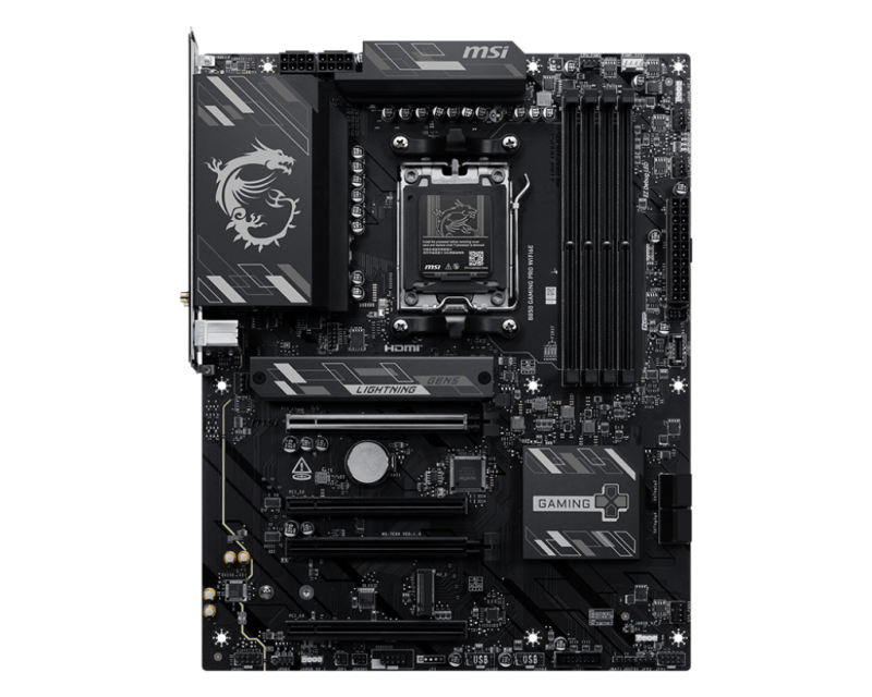MSI B850 GAMING PRO WIFI6E ATX (AM5) MSI B850 GAMING PRO WIFI6E ATX (AM5)