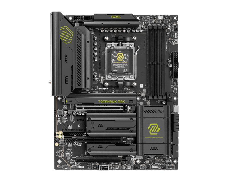 MSI MAG B850 TOMAHAWK MAX WIFI ATX (AM5)