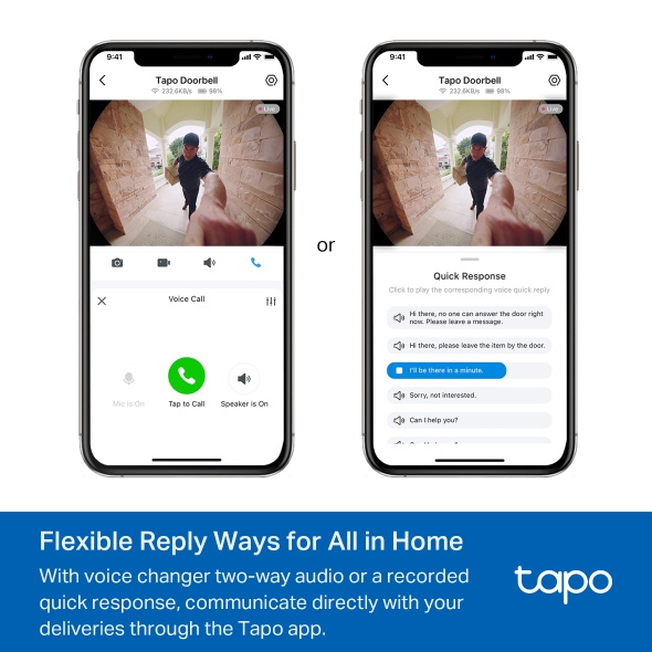 TP-Link Tapo D235 Tapo 智能視像門鈴攝影機