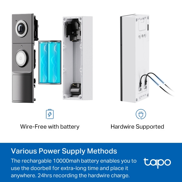 TP-Link Tapo D235 Tapo 智能視像門鈴攝影機