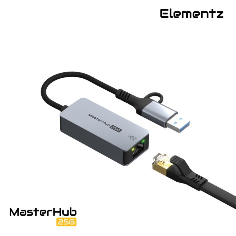 Elementz USB-C/USB-A to 2.5G Lan 轉換器 MF-25G