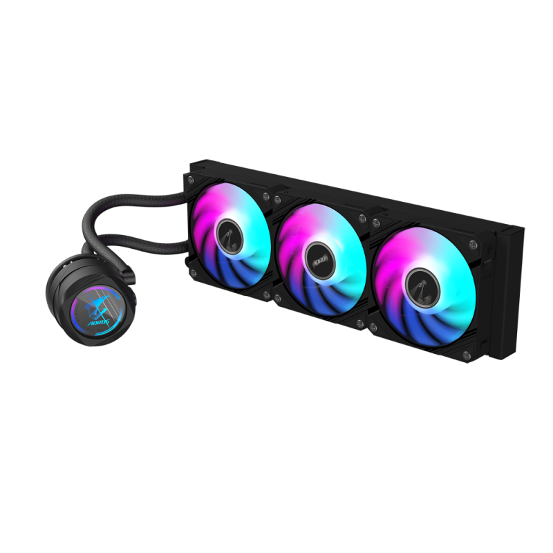 GIGABYTE AORUS WATERFORCE II 360 ( LCD顯示一體式水冷散熱器 )