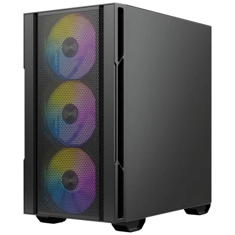 Okinos Cypress 3 ARGB Mini-Tower Gaming PC Case - Black Okinos Cypress 3 ARGB Mini-Tower Gaming PC Case - Black