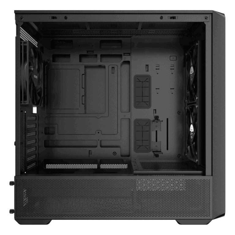 Okinos Air Cross  Mid-Tower Gaming PC Case - Black