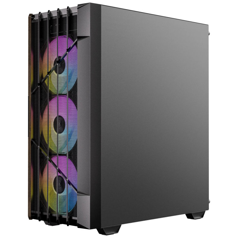 Okinos Cypress 5 Mid-Tower Gaming PC Case - Black ( AIR / ARGB )