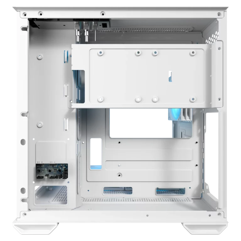 Okinos Mirage 4 Black  Mini-Tower Gaming PC Case ( BLACK / WHITE )