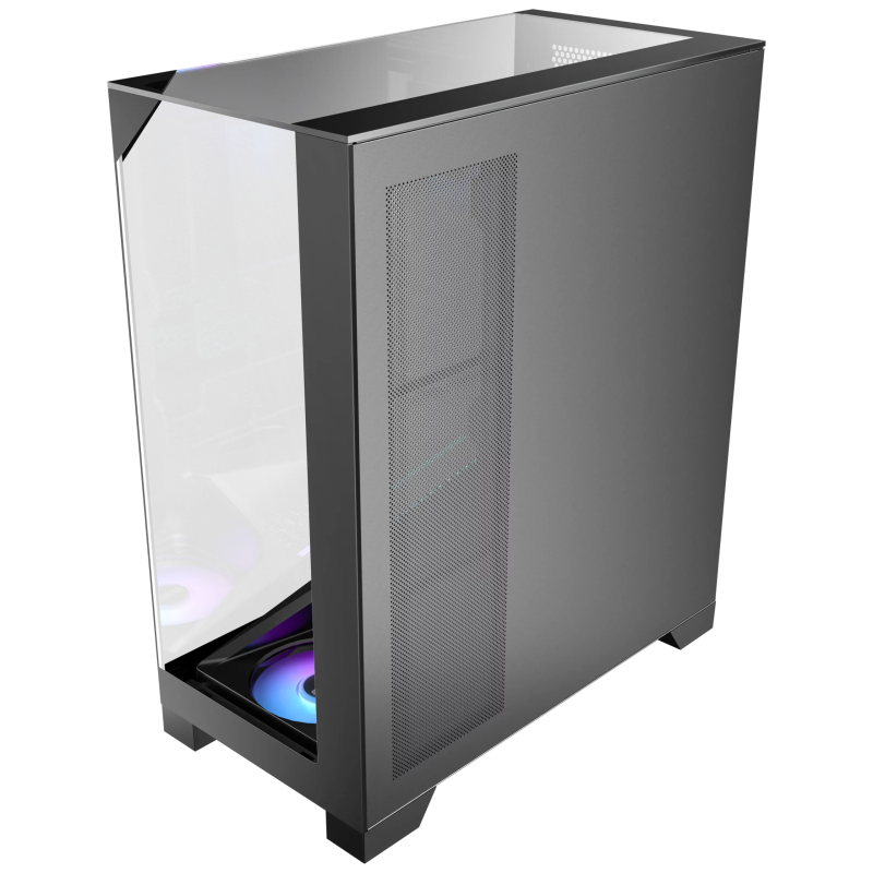 Okinos AQUA 93  Mid-Tower Gaming PC Case - BLACK