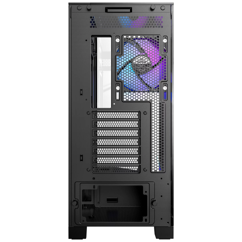 Okinos AQUA 93  Mid-Tower Gaming PC Case - BLACK