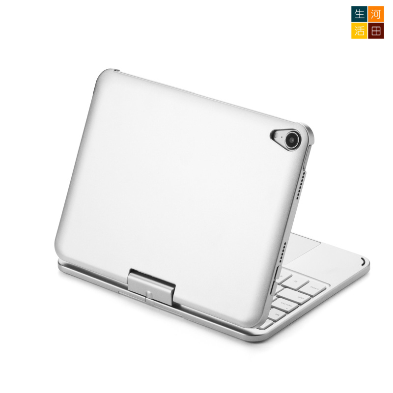 iPad mini 6 7th 2021 2024 8.3" 旋轉鍵盤保護套 觸控板 7色背光 F83ATSBK A2993 A2995 A2996 A2567 無線藍牙