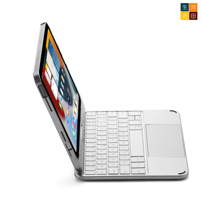 iPad mini 6 7th 2021 2024 8.3" 旋轉鍵盤保護套 觸控板 7色背光 F83ATSBK A2993 A2995 A2996 A2567 無線藍牙