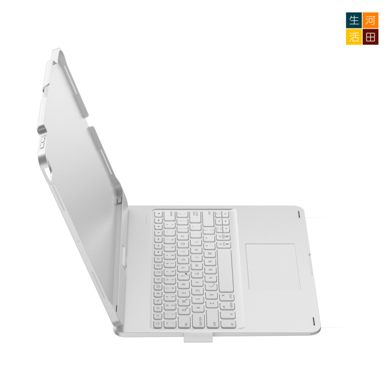 iPad Air/Pro 7&8th 2025 24 13" 旋轉鍵盤保護套 觸控板 7色背光 A3268 A2925 A3360 A3269 A2926 A3361無線藍牙