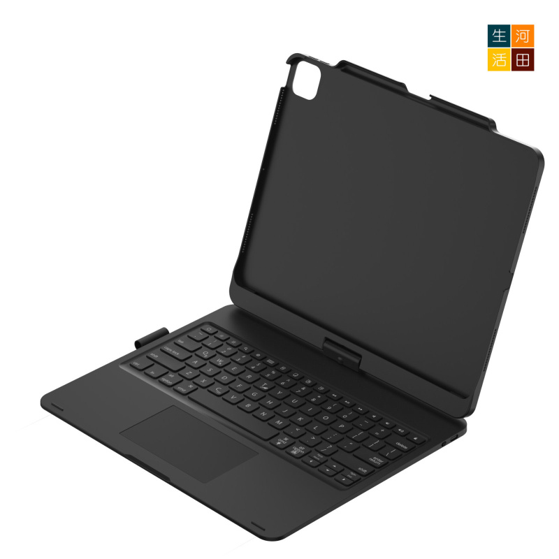 iPad Air/Pro 7&8th 2025 24 13" 旋轉鍵盤保護套 觸控板 7色背光 A3268 A2925 A3360 A3269 A2926 A3361無線藍牙