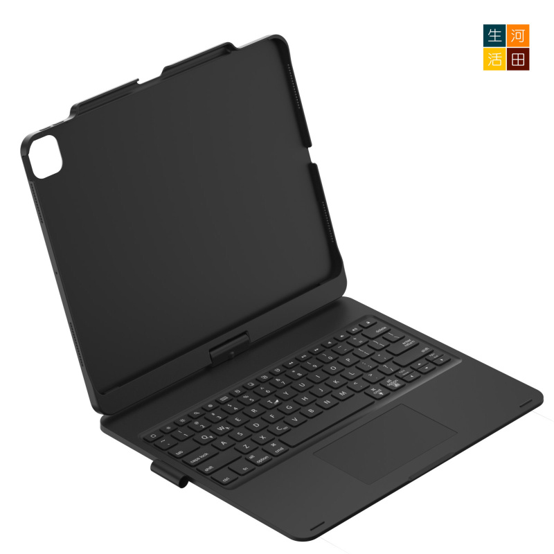 iPad Air/Pro 7&8th 2025 24 13" 旋轉鍵盤保護套 觸控板 7色背光 A3268 A2925 A3360 A3269 A2926 A3361無線藍牙