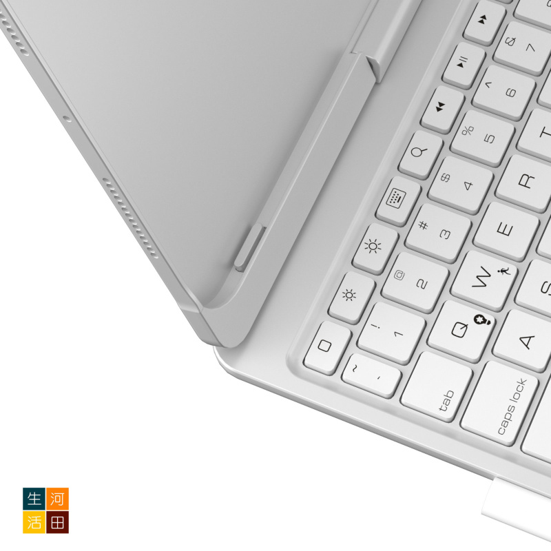 iPad Pro 7/8th 2025 2025 24 11 旋轉鍵盤保護套 A3357 A3358 A3359 A2836 A2837 A3006觸控板 7色背光