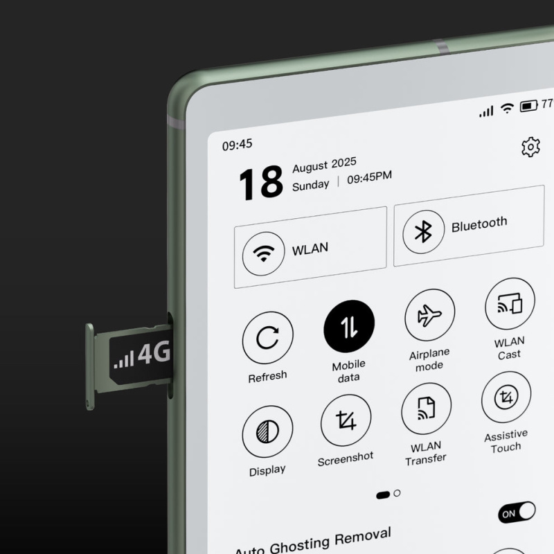 Viwoods 6.13‘’ AiPaper Reader  AI智能4G手機