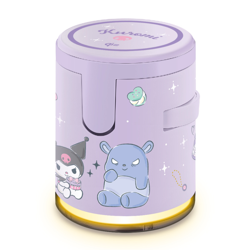 XPower x Sanrio Kuromi Qi2迷你掌心5合1 MagCharge 15W磁吸無線充電座 GE1