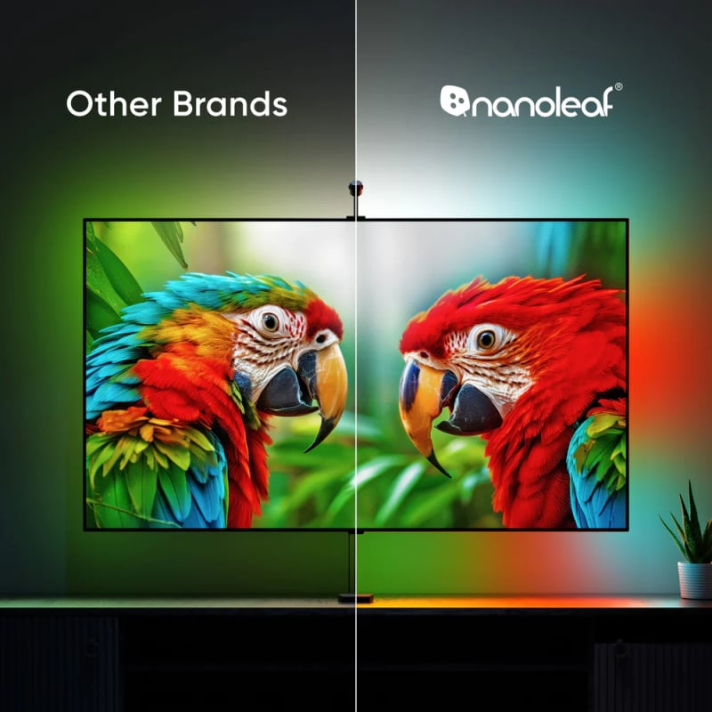 Nanoleaf 4D V2 Screen Mirror + Lightstrip Kit (TVs & Monitors Up to 65-inch) 智能照明套裝 Nanoleaf 4D V2 Screen Mirror + Lightstrip Kit (TVs & Monitors Up to 65-inch) 智能照明套裝