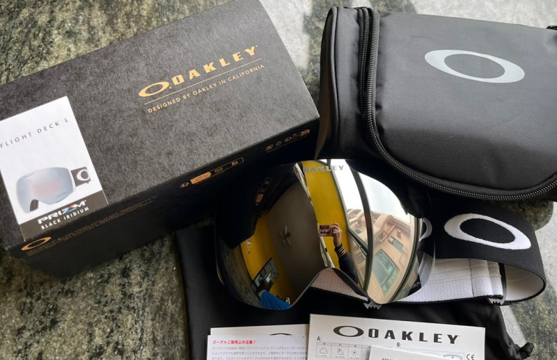 Oakley Flight Deck L size Prizm Black Asian Fit - Snowboardfans