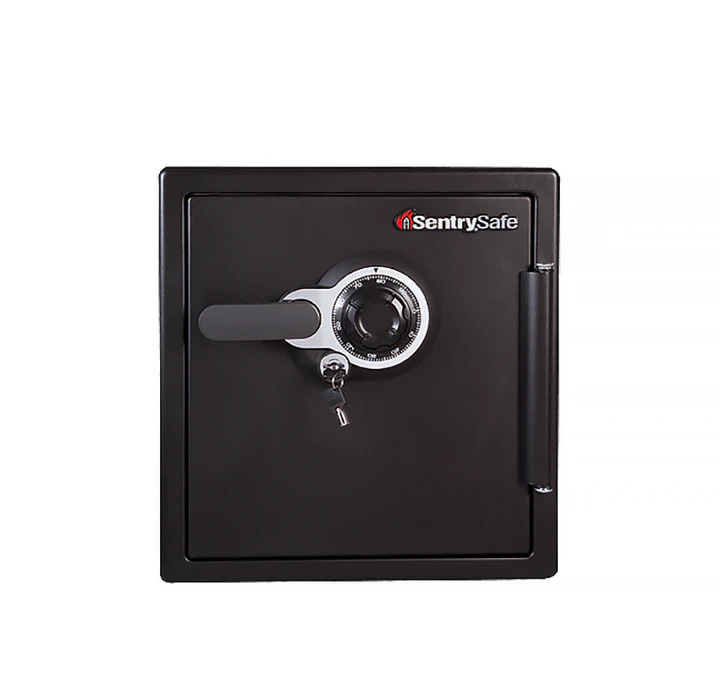 【免運費】Sentrysafe SFW123DTB 善衛防火防水手動機械密碼鎖+雙重鎖匙鎖保險箱【原裝行貨】