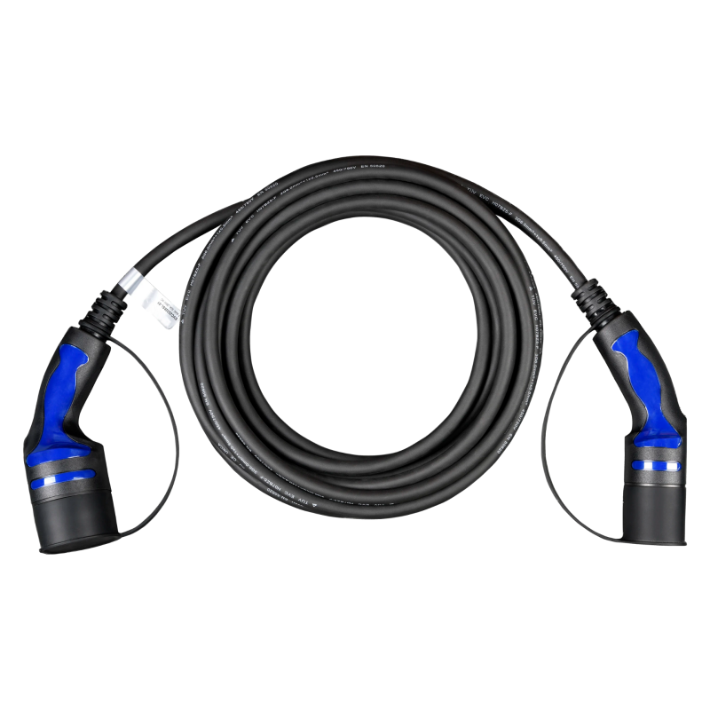 英國品牌 BG Sync Energy EVC22328SL EV電動車充電線 8米 7.4kW Type2-2 Mode1 單相 1Phase IP65 防水-防UV 不易變形 British General 香港代理