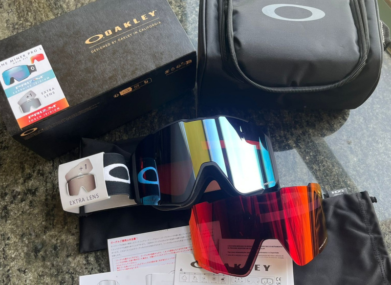 Oakley Line Miner Pro L size Asian Fit Prizm Sapphire + Prizm
