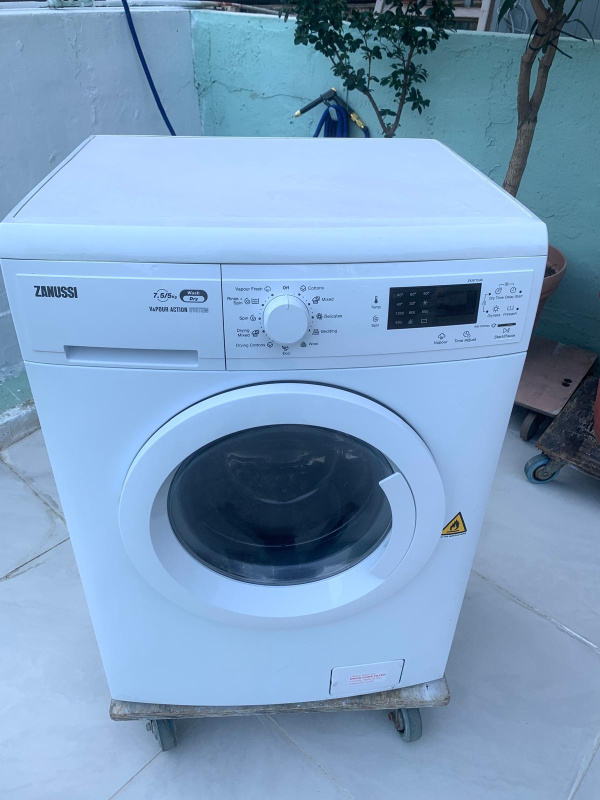 ♻️限時優惠♻️落單即減$300♻️金章 前置式洗衣乾衣機 (7.5kg/5kg, 1200轉/分鐘) 可櫃底/嵌入式安裝 ZKN71246 60度蒸汽清新模式 雨灑式洗衣系統 二手電器 貨到付款