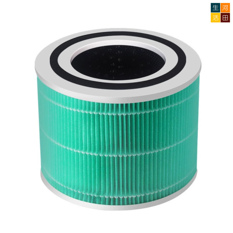 適用Levoit Core 300濾芯(綠色)代用濾網 300S 300-P 300S-P P350 RF RAC(非原廠代用品)