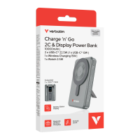 Verbatim Charge 'n' Go 2C LED螢幕 流動充電池 10000mAh 32272 / 32273 Verbatim Charge 'n' Go 2C LED螢幕 流動充電池 10000mAh 32272 / 32273