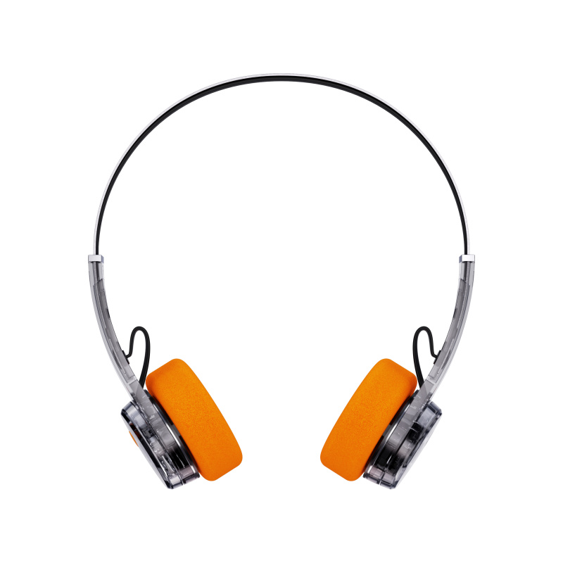 [限量色] MONDO ON-EAR Freestyle 貼耳式藍牙耳機 - 霧黑色 SMOKY TRANSPARENT