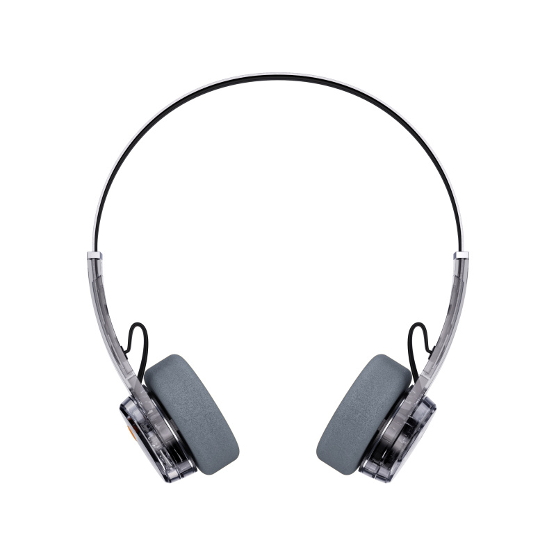 [限量色] MONDO ON-EAR Freestyle 貼耳式藍牙耳機 - 霧黑色 SMOKY TRANSPARENT