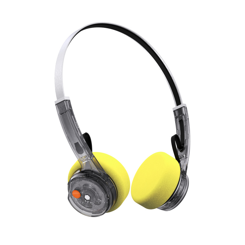 [限量色] MONDO ON-EAR Freestyle 貼耳式藍牙耳機 - 霧黑色 SMOKY TRANSPARENT