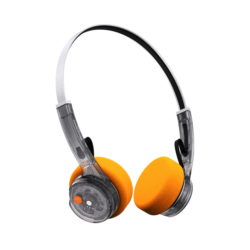 [限量色] MONDO ON-EAR Freestyle 貼耳式藍牙耳機 - 霧黑色 SMOKY TRANSPARENT