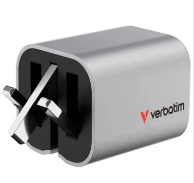 Verbatim 65W GaN 折疊式充電器 (英規插頭) 32351 Verbatim 65W GaN 折疊式充電器 (英規插頭) 32351