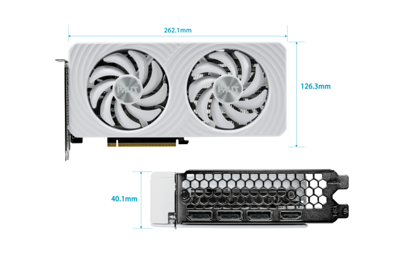 Palit GeForce RTX™ 5060 Ti White OC 16GB GDDR7  ( FPS / CASH $3599)
