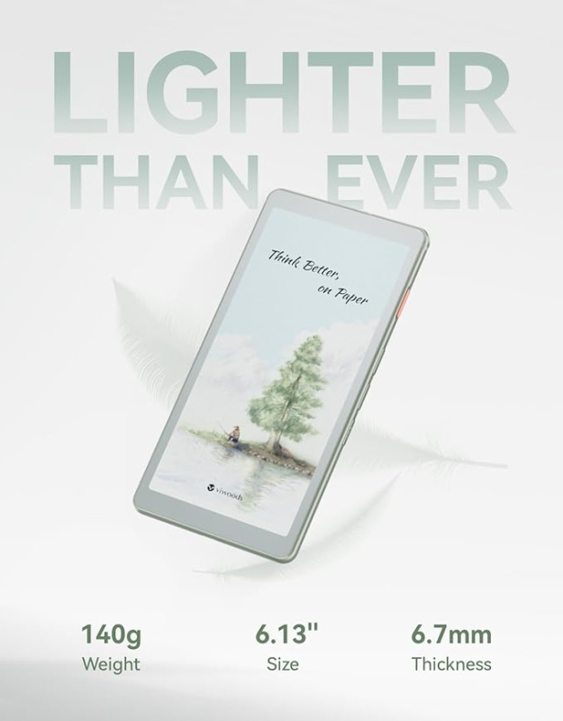 【現貨】Viwoods 6.13‘’  AiPaper Reader color  AI智能4G彩色墨水屏手機