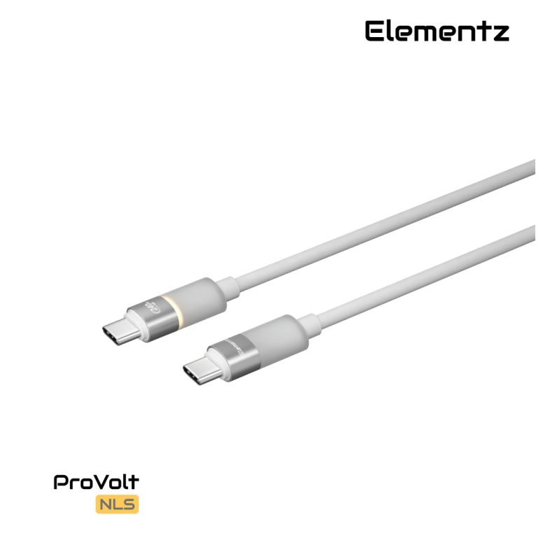 Elementz USB-C 240W Silione 超柔韌矽膠快速充電線 (NLS)