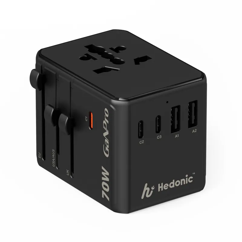 Hedonic 5位 PD 3.0 70W GAN Pro 通用旅行轉插 Hedonic 5位 PD 3.0 70W GAN Pro 通用旅行轉插