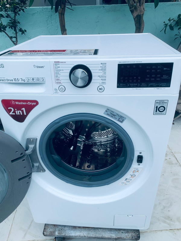 🧨限時優惠🧨落單即減$500🧨洗衣機 F-C14105V2W 新款二合一 10.5KG 大眼仔1400轉(有乾衣功能 ) 95%新 包送貨安裝 大減價 二手電器