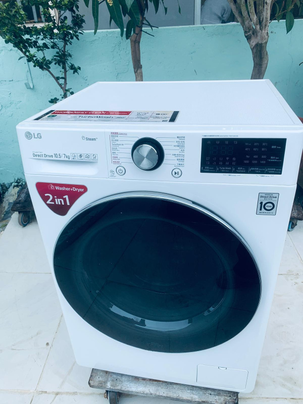 🧨限時優惠🧨落單即減$500🧨洗衣機 F-C14105V2W 新款二合一 10.5KG 大眼仔1400轉(有乾衣功能 ) 95%新 包送貨安裝 大減價 二手電器