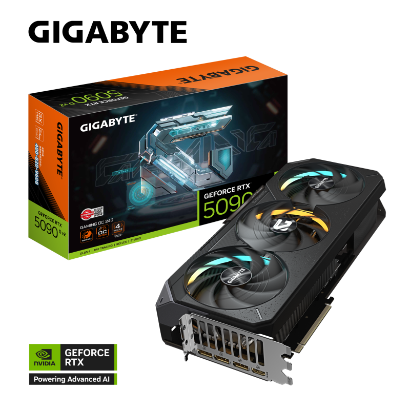GIGABYTE GeForce RTX™ 5090 D v2 GAMING OC 24G