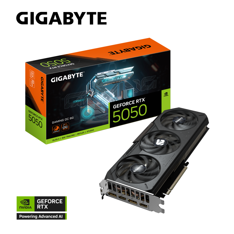 GIGABYTE GeForce RTX™ 5050 GAMING OC 8G