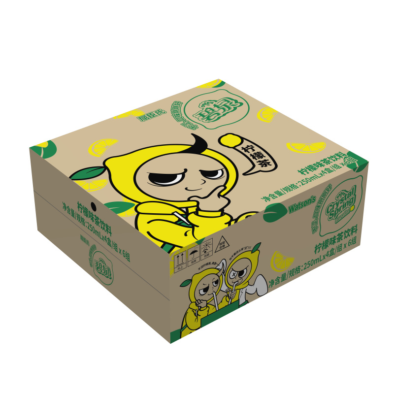 [臨期品][原箱24包] 碧泉 鴨屎香檸檬茶 250ml [4*6包][到期日: 2026-05-20]