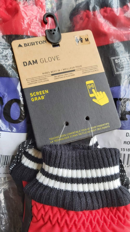 Burton Dam Glove M size